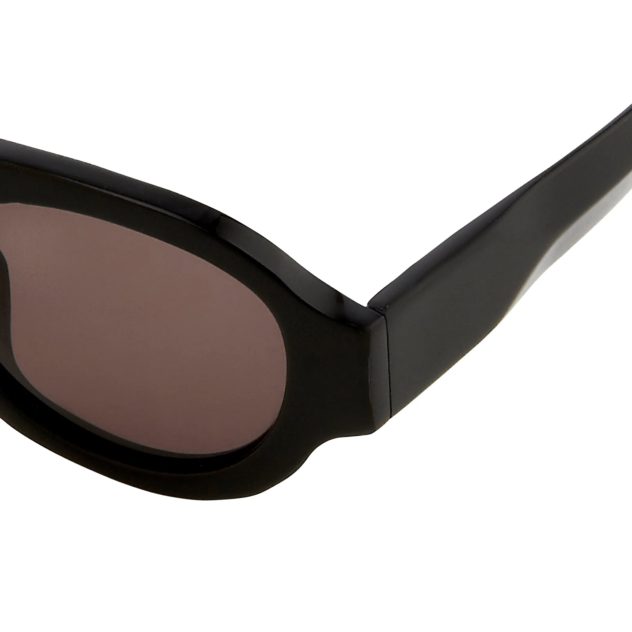 Dries Van Noten Oval Sunglasses in Black sold by Linda Farrow product image thumbnail 4