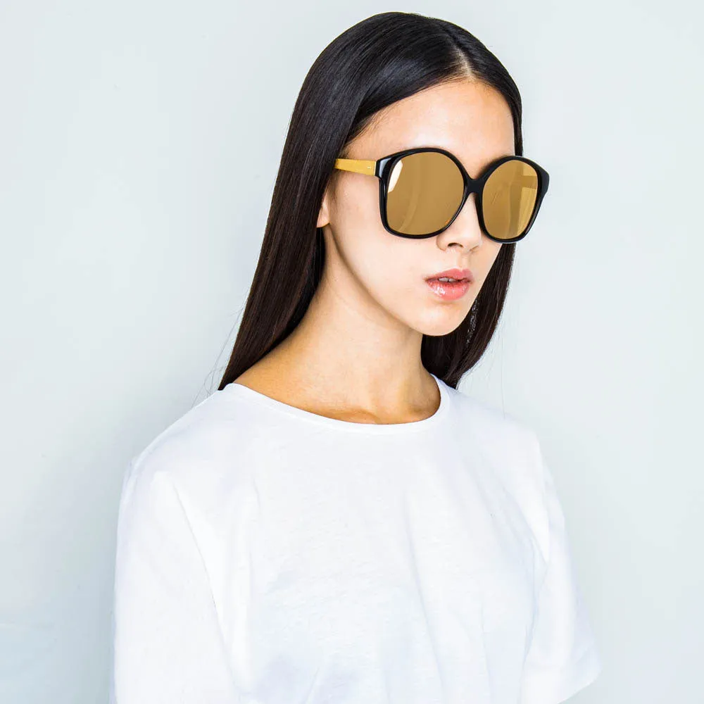 Linda Farrow 570 C2 Oversized Sunglasses sold by Linda Farrow product image thumbnail 5