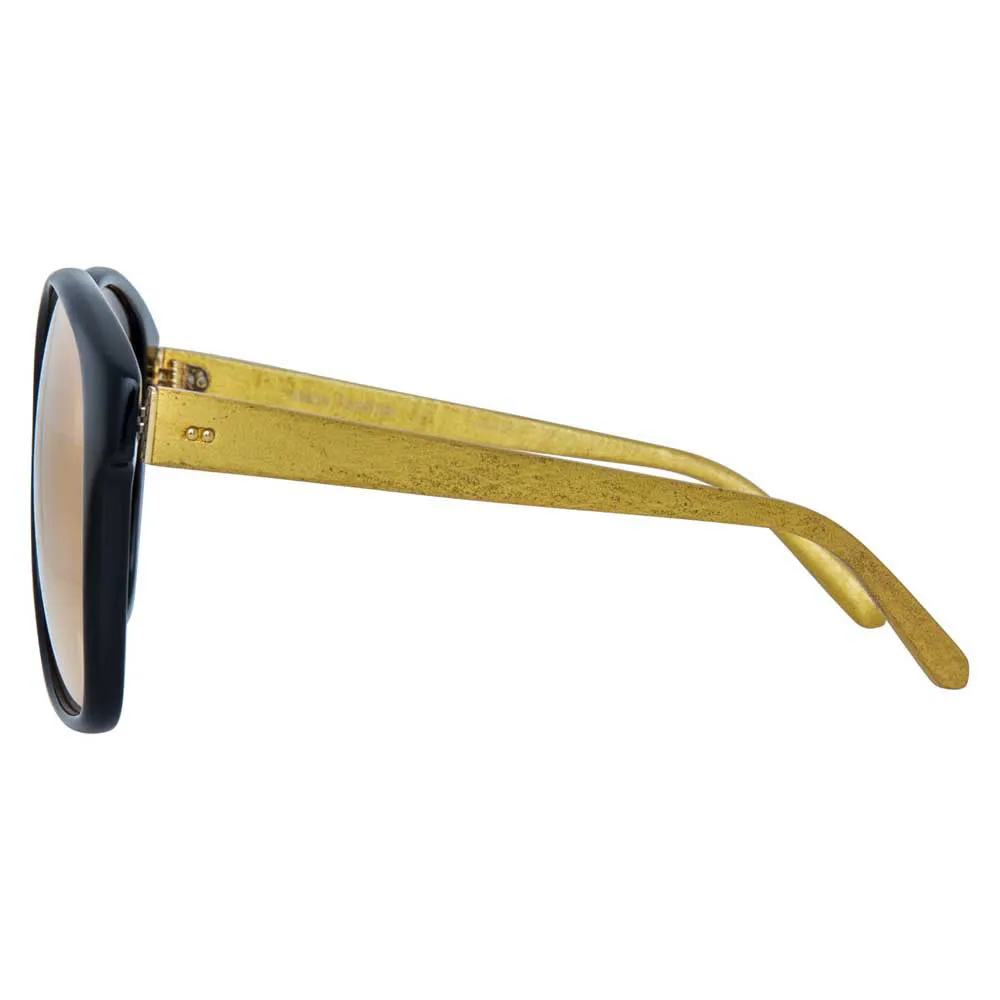 Linda Farrow 570 C2 Oversized Sunglasses sold by Linda Farrow product image thumbnail 3