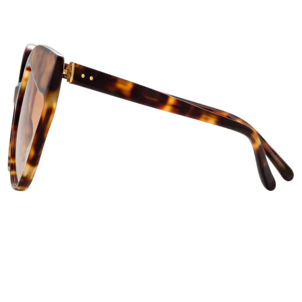 Linda Farrow Ash C4 Cat Eye Sunglasses sold by Linda Farrow product image thumbnail 3