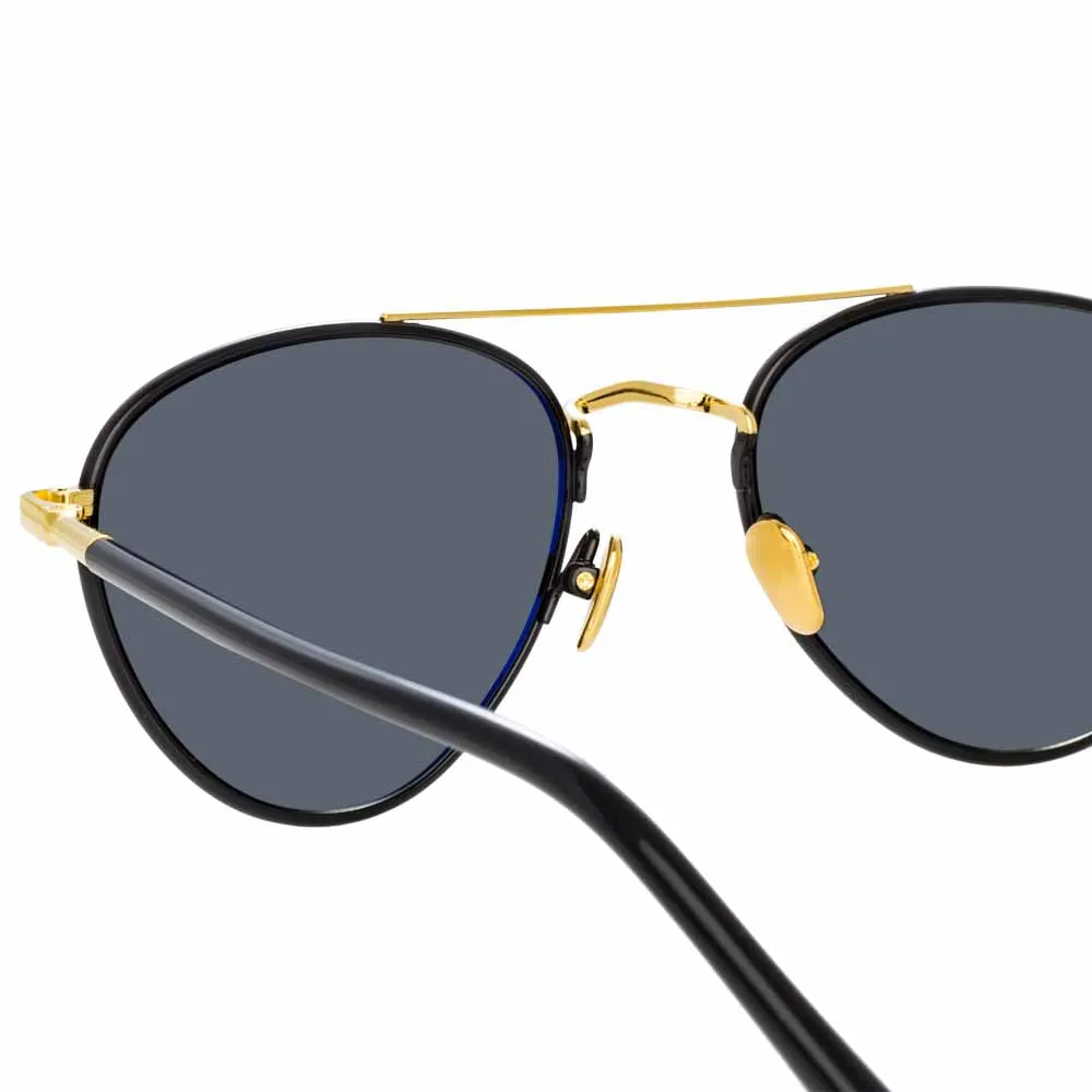 Linda Farrow Brodie C1 Aviator Sunglasses sold by Linda Farrow product image thumbnail 3