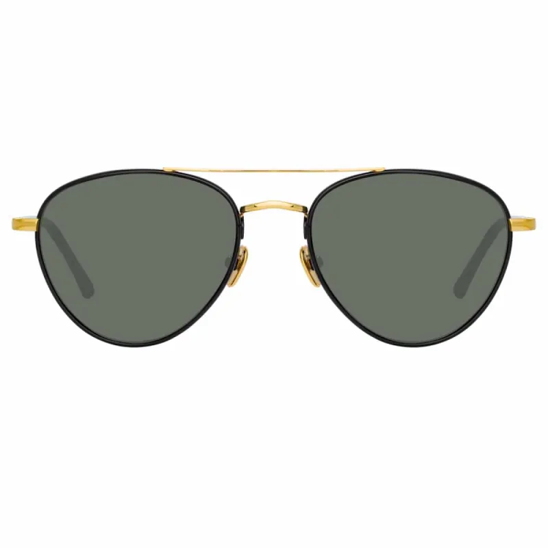Linda Farrow Brodie C1 Aviator Sunglasses sold by Linda Farrow