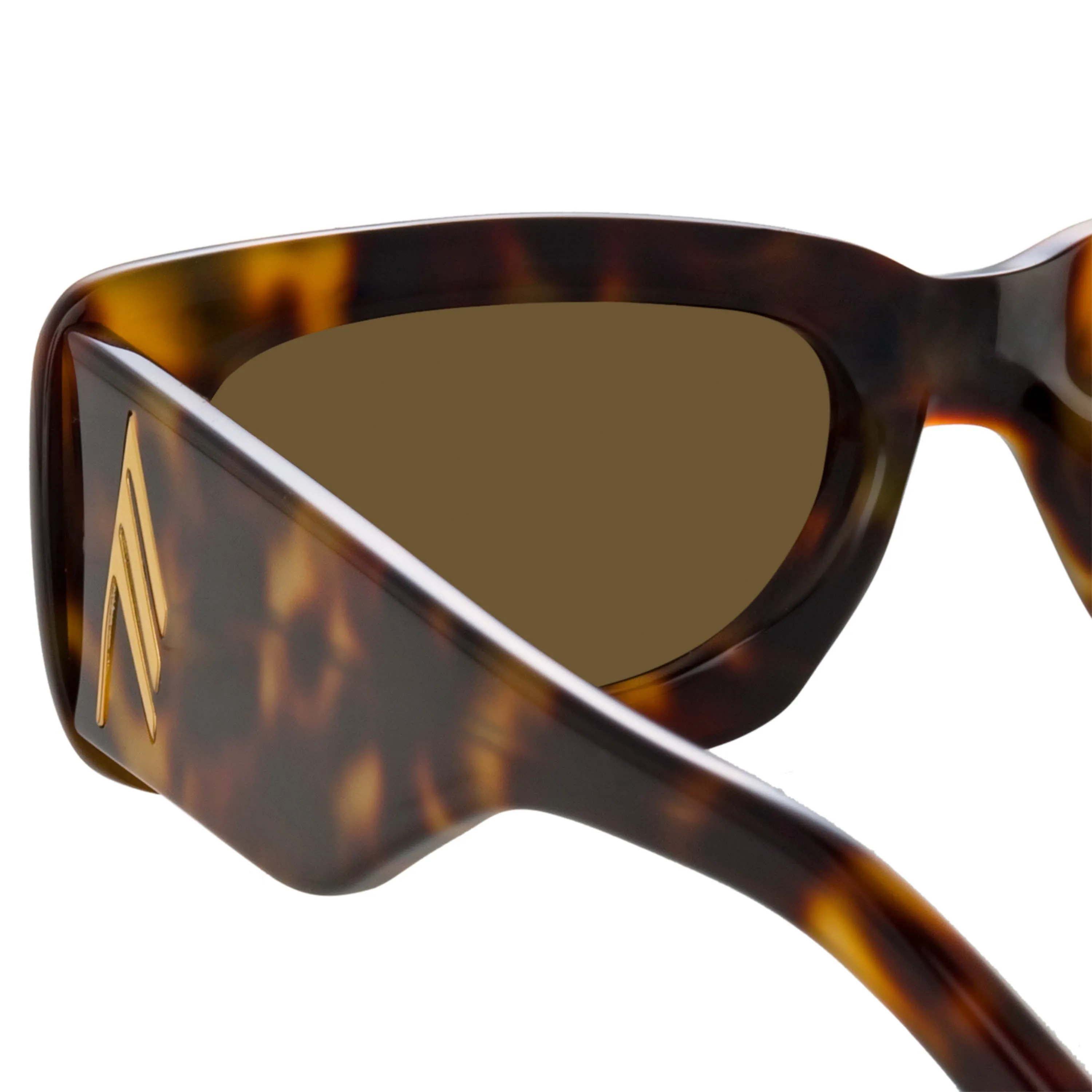 The Attico Mini Marfa in Tortoiseshell sold by Linda Farrow product image thumbnail 5