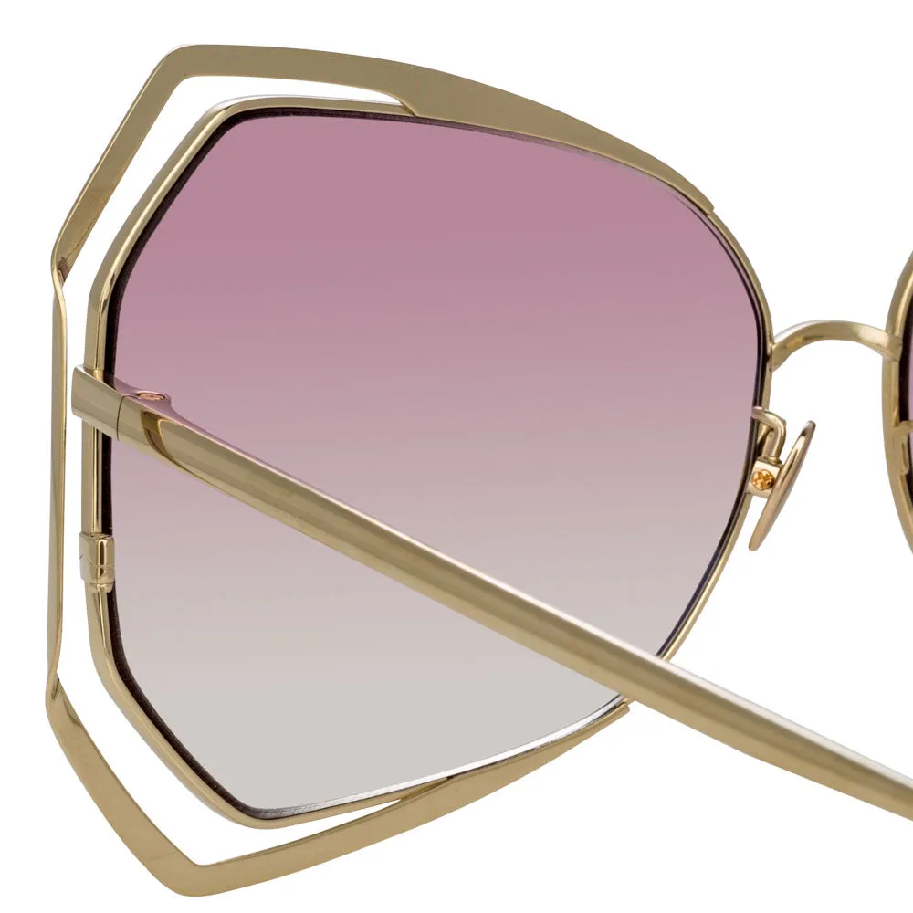 Linda Farrow Lily C8 Oversized Sunglasses sold by Linda Farrow product image thumbnail 4