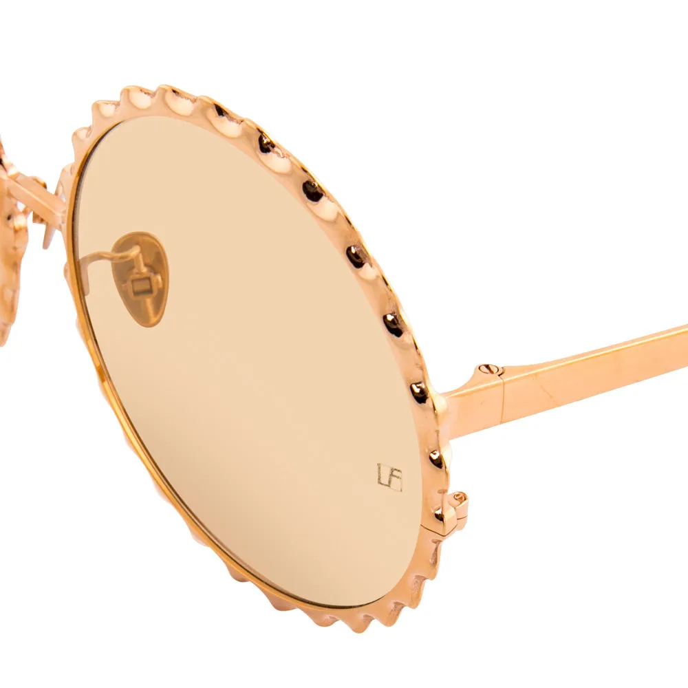 Linda Farrow 662 C5 Round Sunglasses sold by Linda Farrow product image thumbnail 4