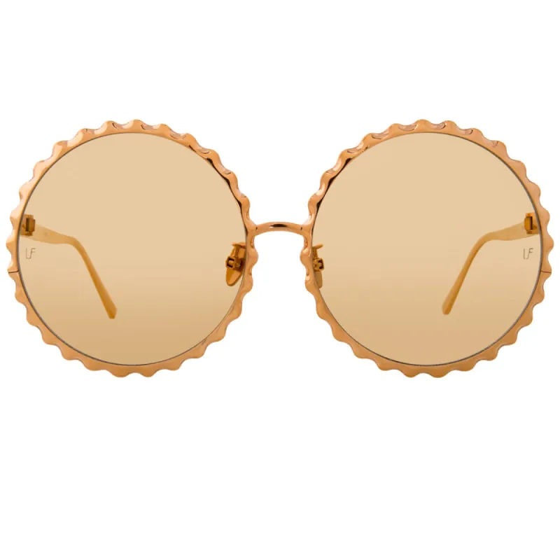 Linda Farrow 662 C5 Round Sunglasses sold by Linda Farrow