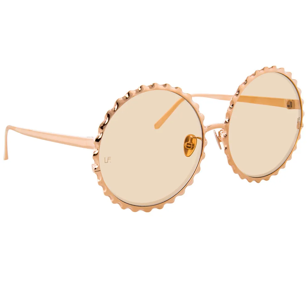 Linda Farrow 662 C5 Round Sunglasses sold by Linda Farrow product image thumbnail 2