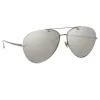 Linda Farrow Pine C2 Aviator Sunglasses sold by Linda Farrow