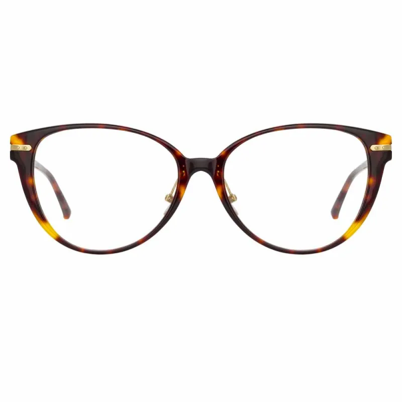 Linda Farrow Linear Arch C2 Cat Eye Optical Frame sold by Linda Farrow