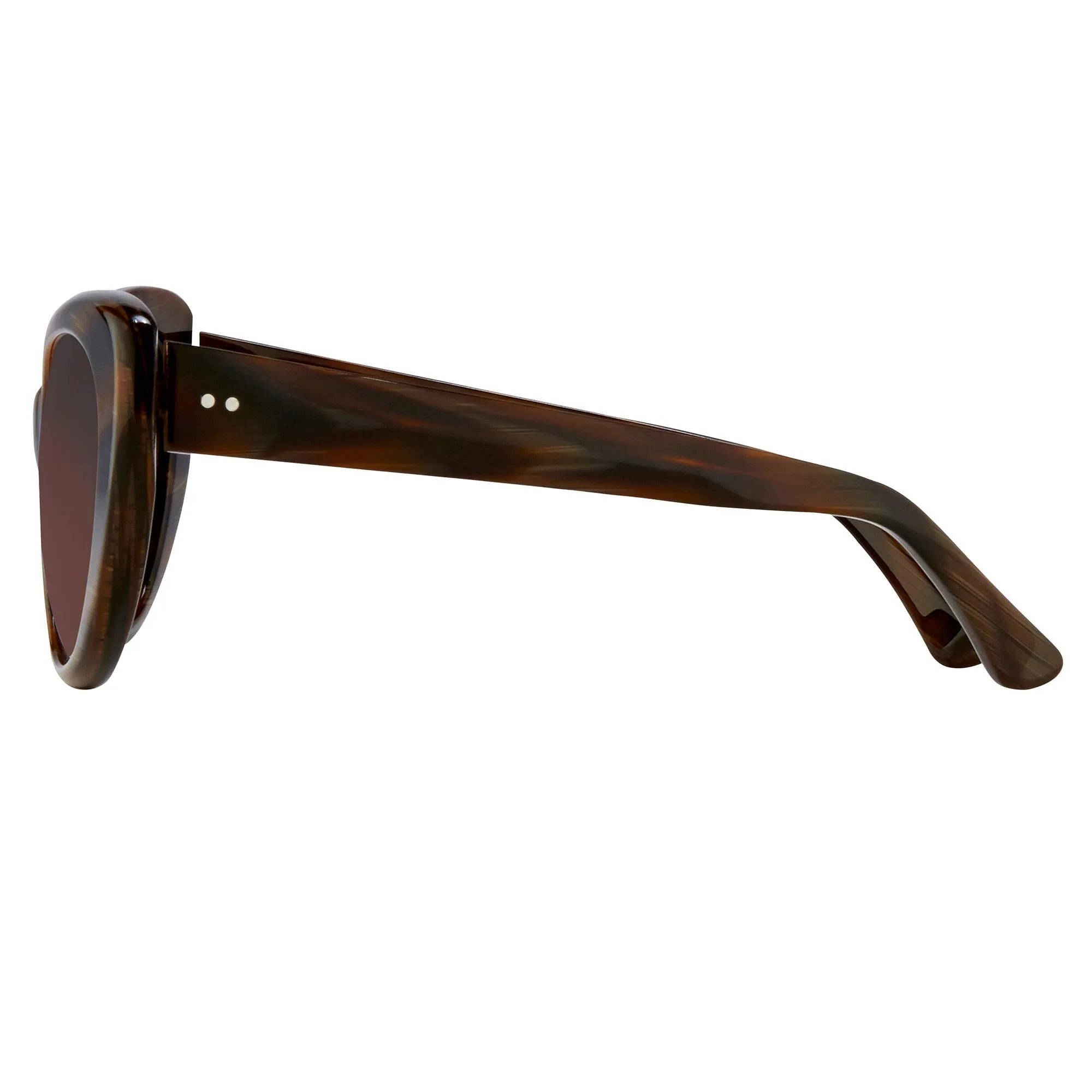 Dries van Noten 101 C2 Cat Eye Sunglasses sold by Linda Farrow product image thumbnail 3