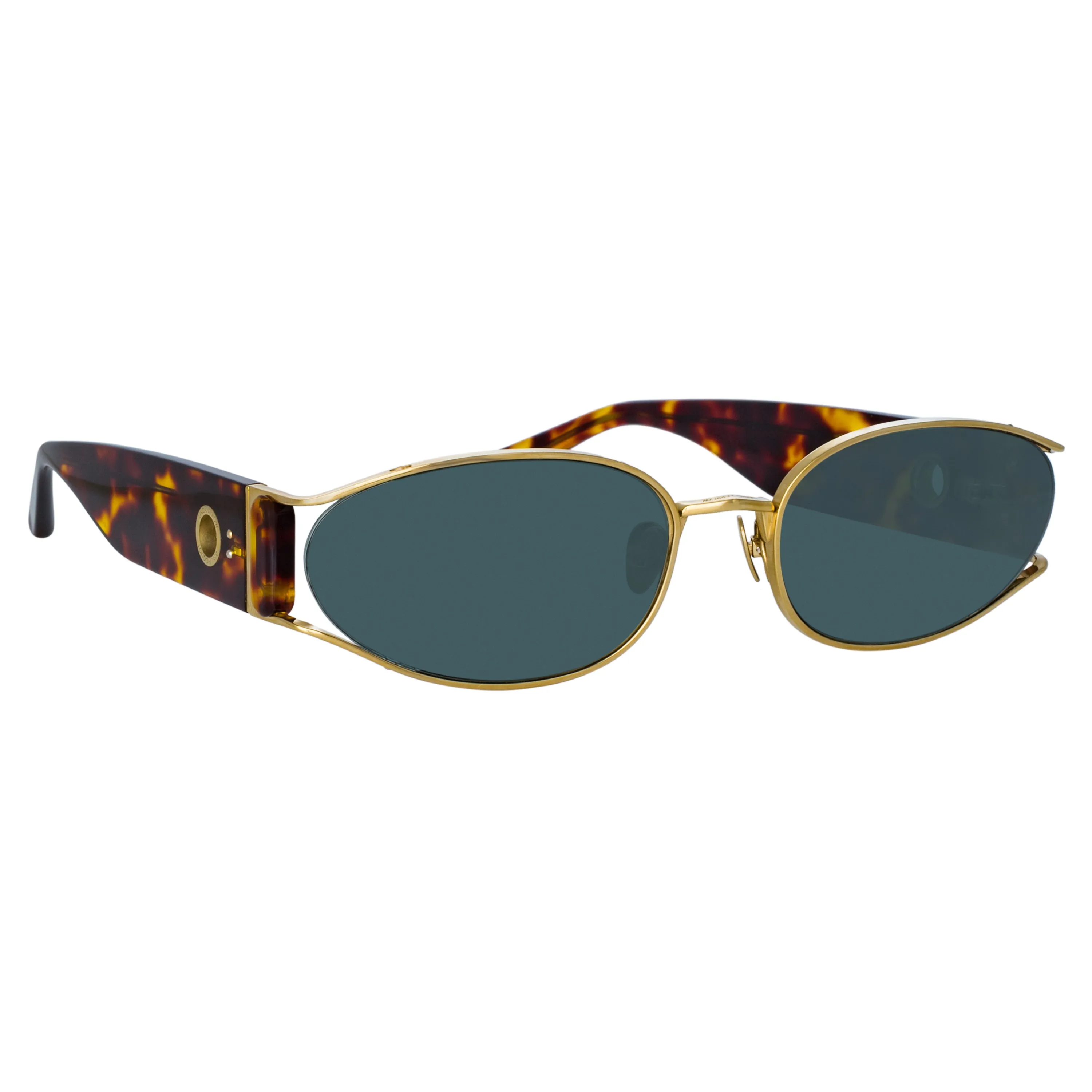 Shelby Cat Eye Sunglasses in Tortoiseshell sold by Linda Farrow product image thumbnail 5