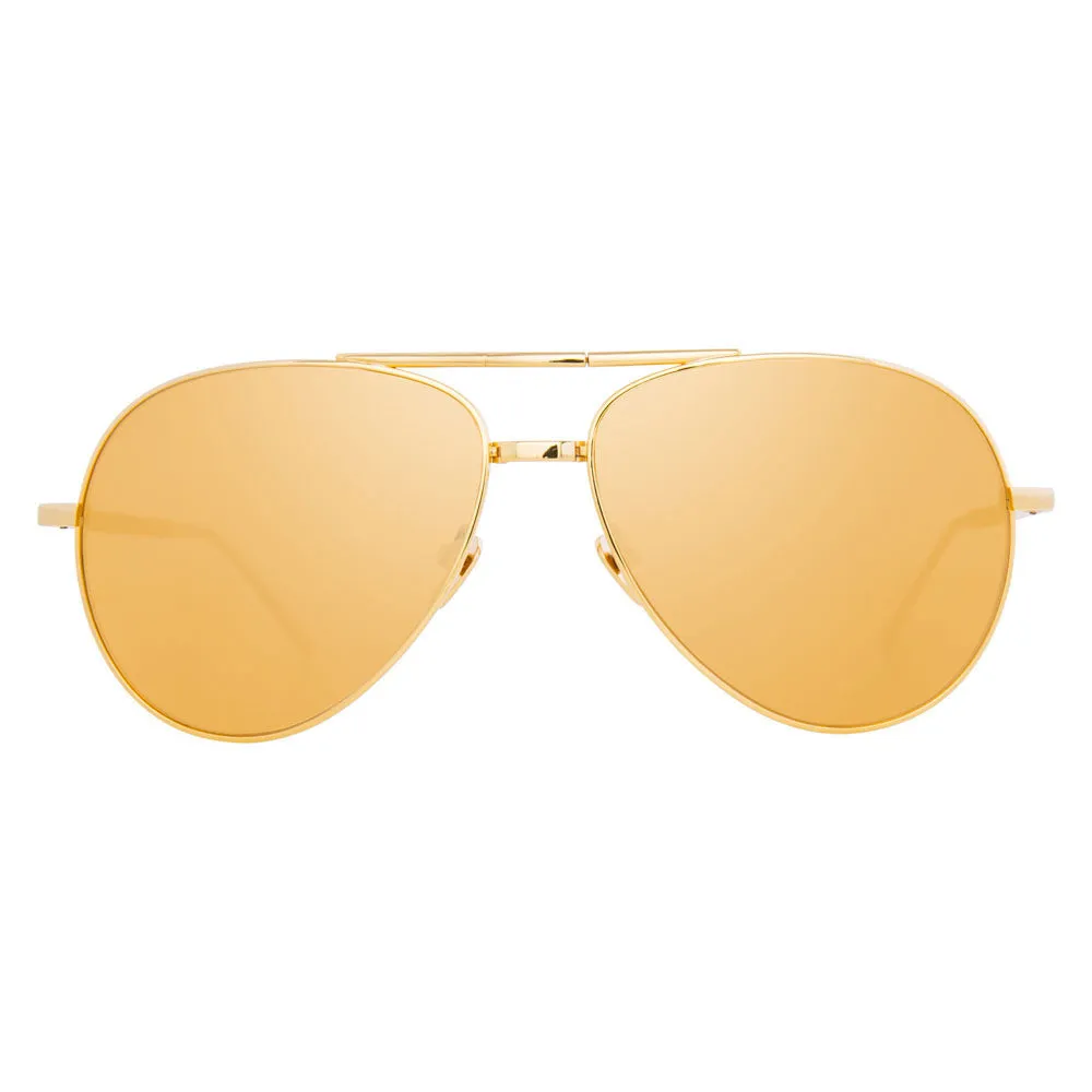 Linda Farrow 518 C1 Aviator Sunglasses sold by Linda Farrow