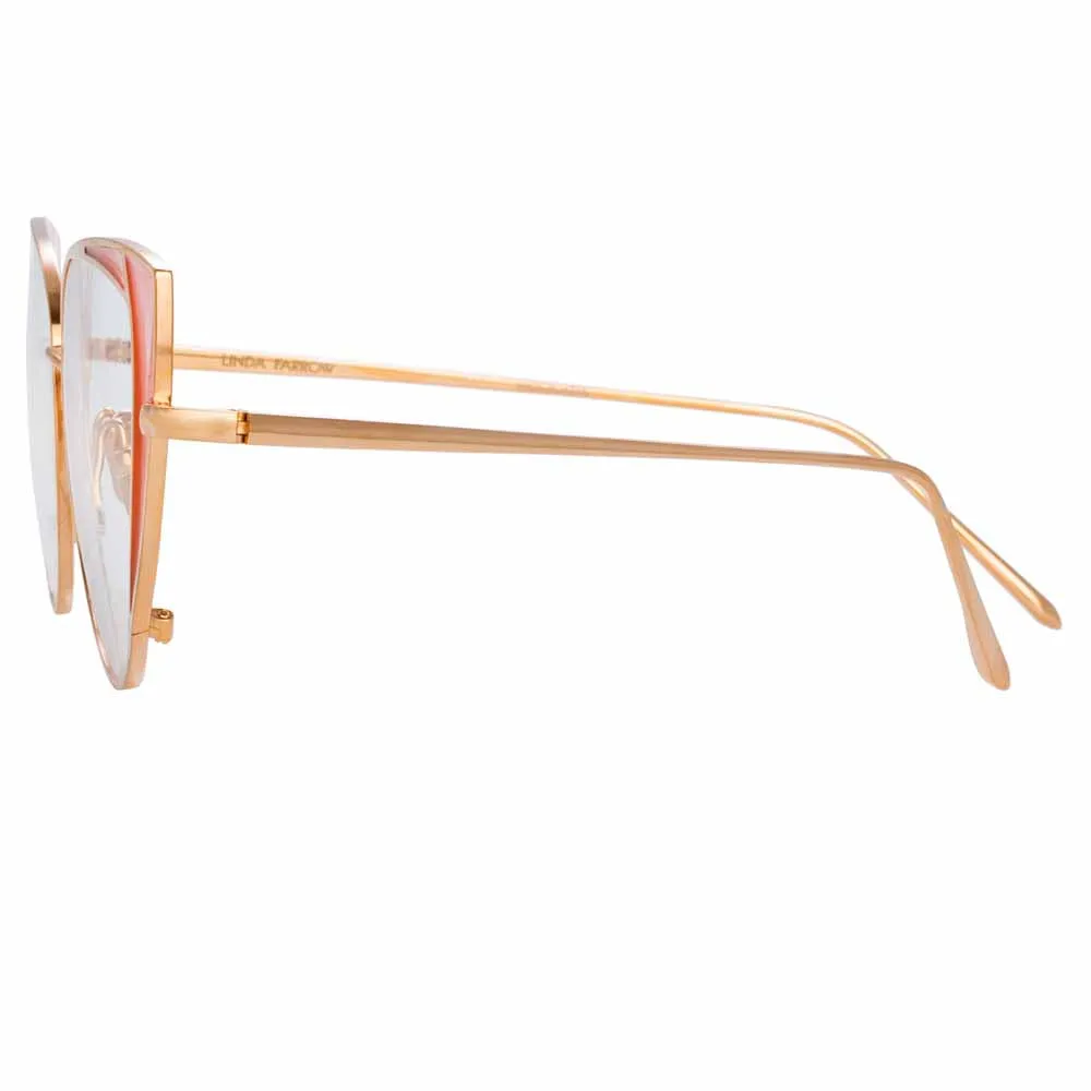 Linda Farrow Des Vouex C13 Cat Eye Optical Frame sold by Linda Farrow product image thumbnail 3