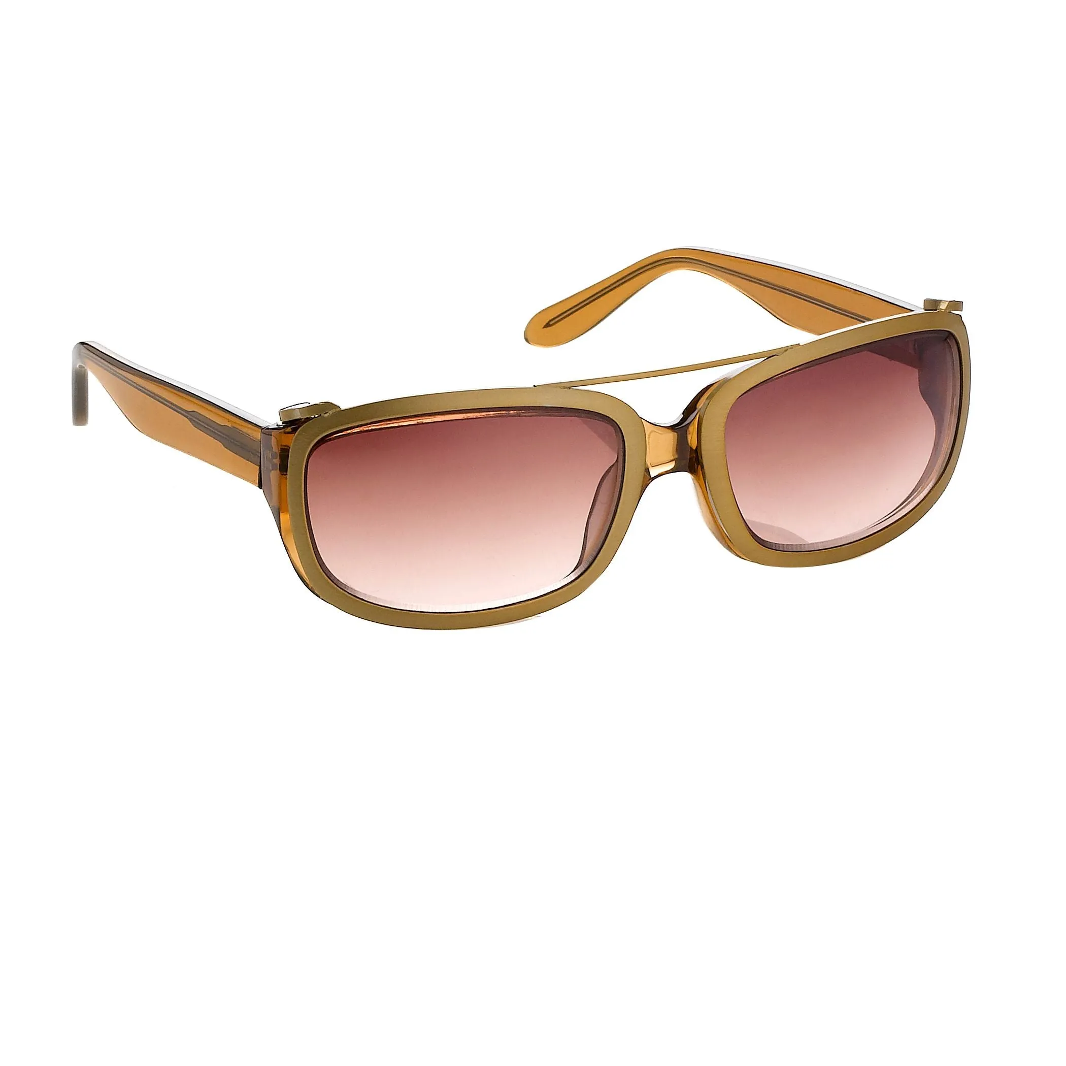 Yohji Yamamoto 800 C3 Sunglasses in Brown sold by Linda Farrow product image thumbnail 2