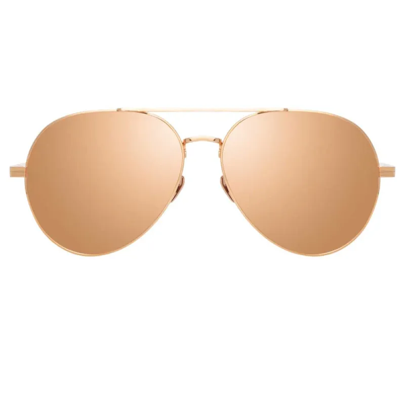 Linda Farrow Elgin C5 Aviator Sunglasses sold by Linda Farrow