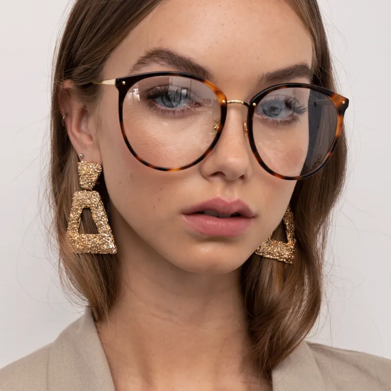The Kings | Oversized Optical Frame in Tortoiseshell (C35) sold by Linda Farrow