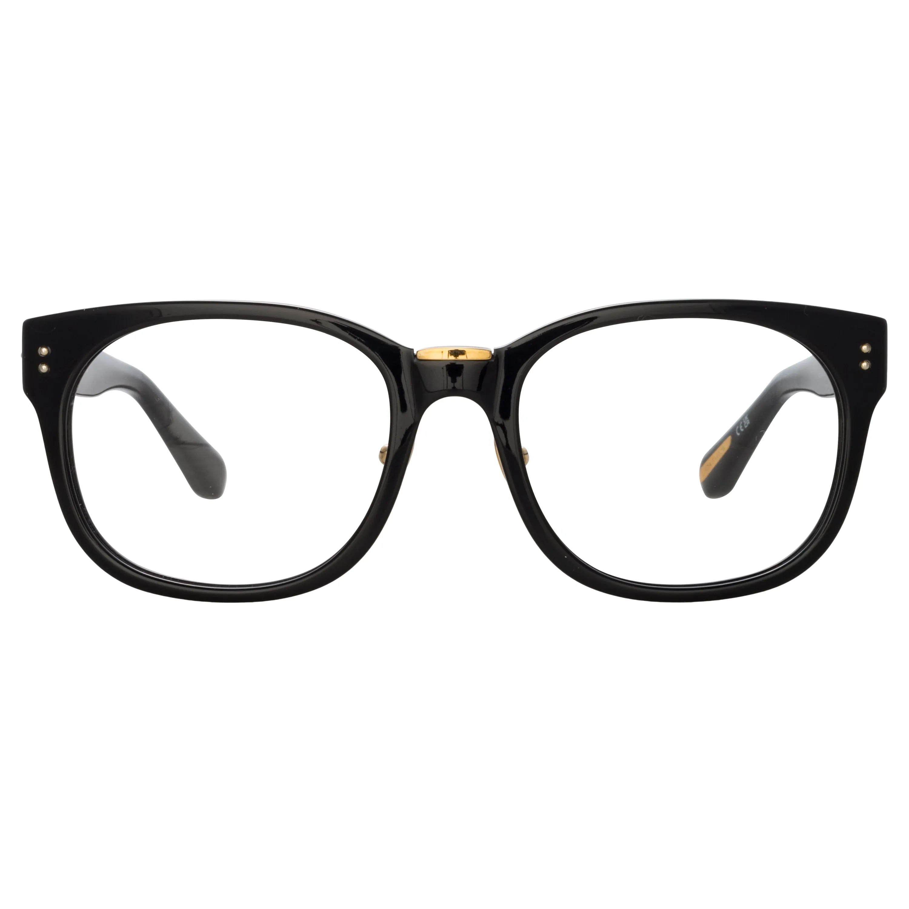Cedric RectangularA Optical Frames in Black (Asian Fit) sold by Linda Farrow product image thumbnail 2