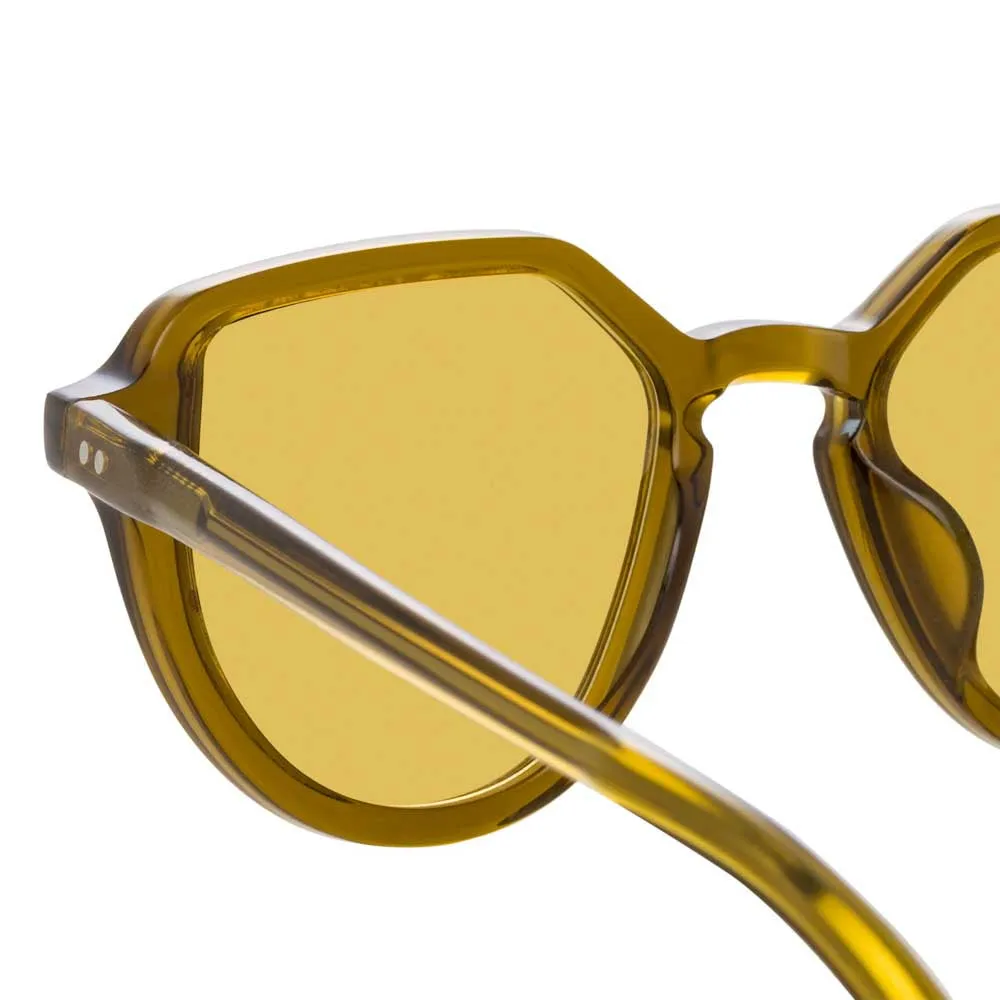 Dries Van Noten 184 C3 Oval Sunglasses sold by Linda Farrow product image thumbnail 4