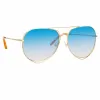 Matthew Williamson Heather C9 Aviator Sunglasses sold by Linda Farrow