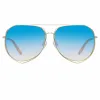 Matthew Williamson Heather C9 Aviator Sunglasses sold by Linda Farrow