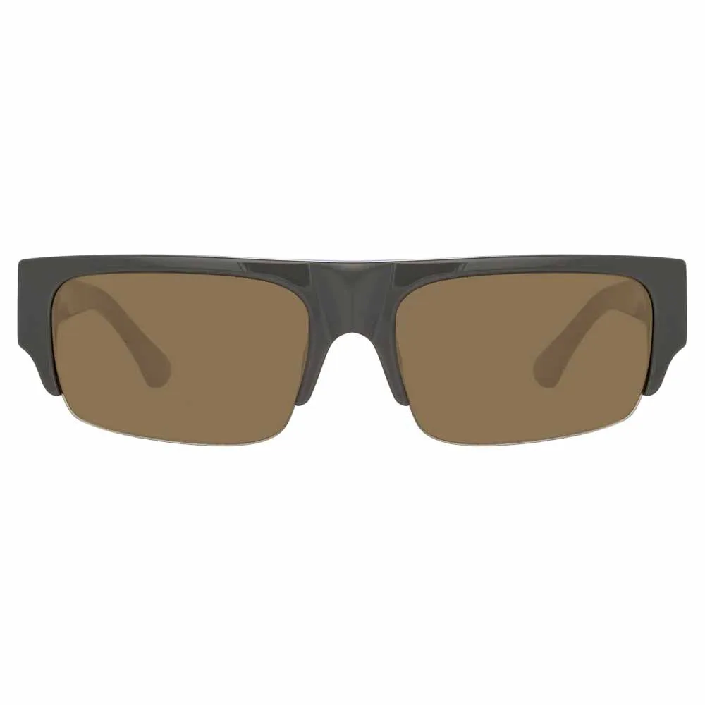 Dries Van Noten 190 C2 Rectangular Sunglasses sold by Linda Farrow product image thumbnail 2