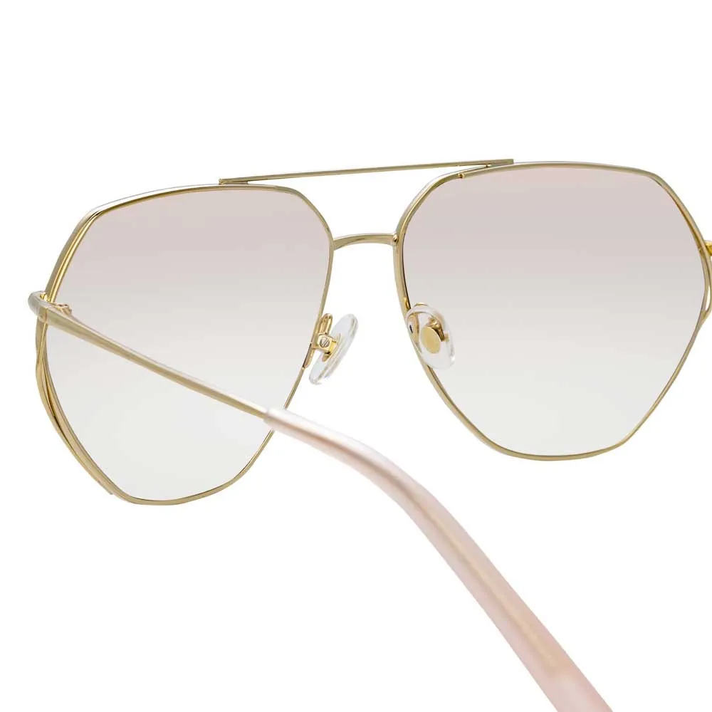 Matthew Williamson Lotus C4 Aviator Sunglasses sold by Linda Farrow product image thumbnail 4