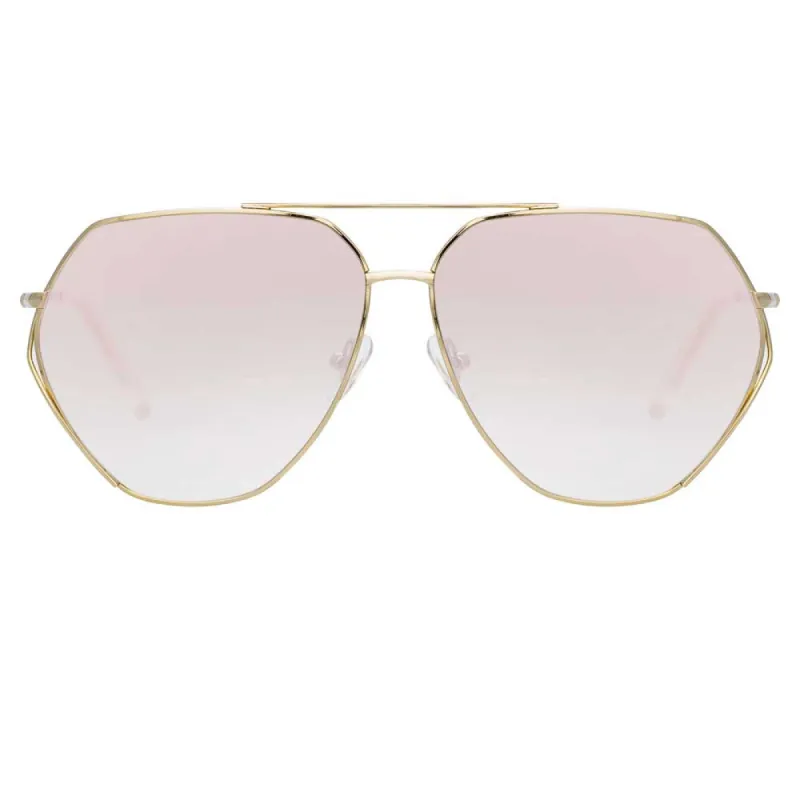新品【MATTHEW WILLIAMSON×L.FARROW】サングラス Matthew Williamson x Linda Farrow / Butterfly Rimless