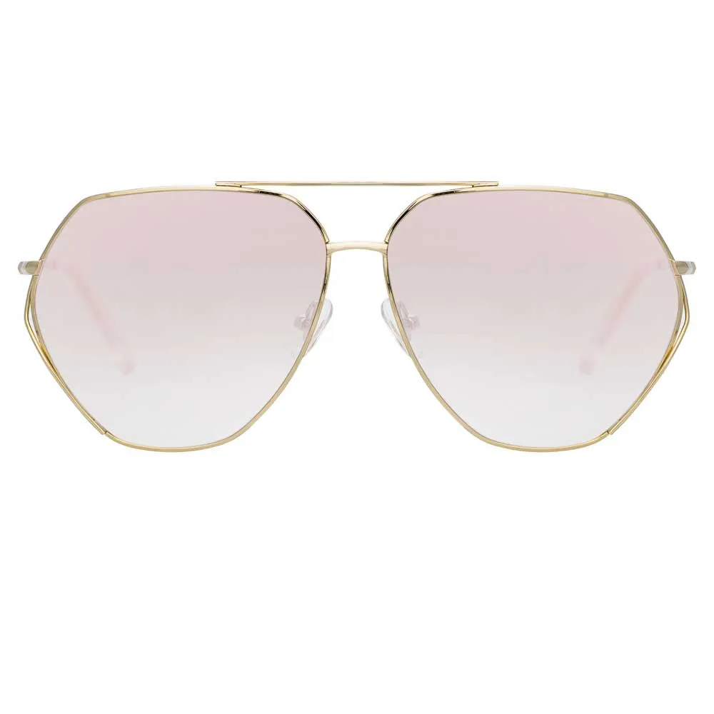 Matthew Williamson Lotus C4 Aviator Sunglasses sold by Linda Farrow
