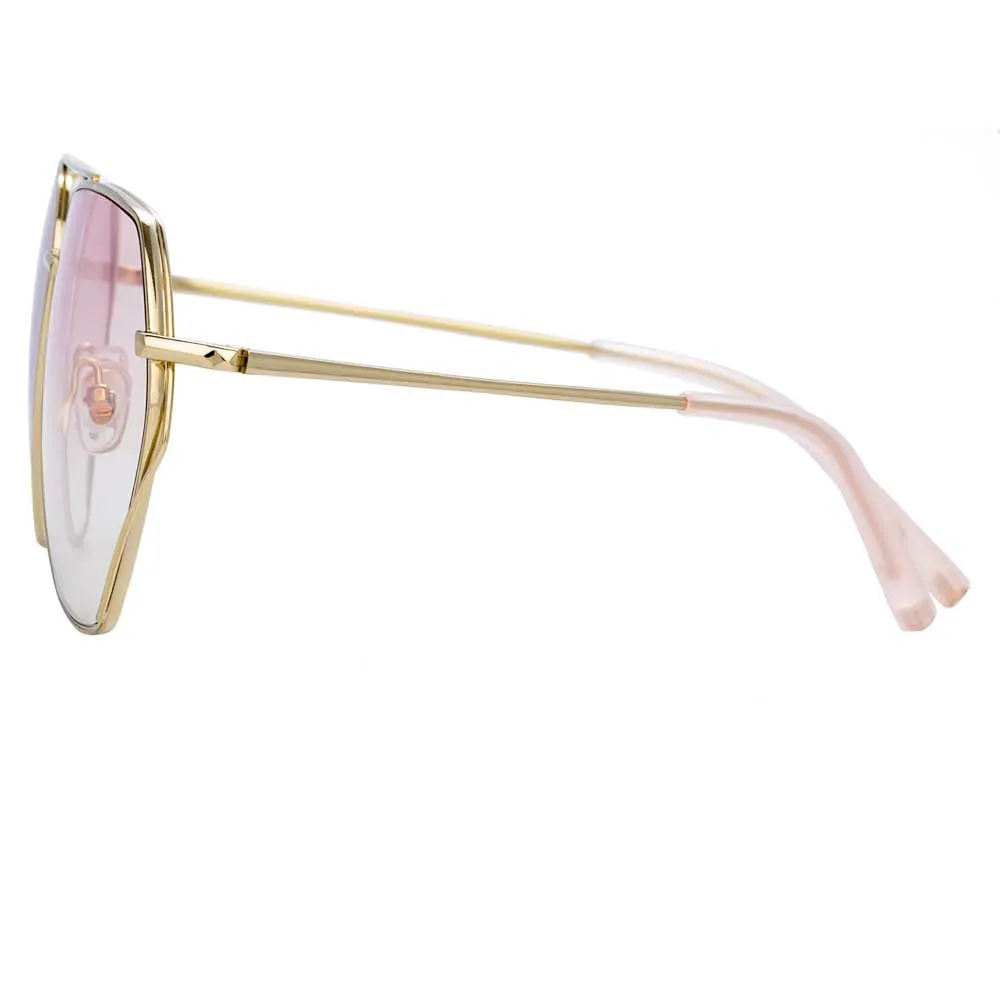 Matthew Williamson Lotus C4 Aviator Sunglasses sold by Linda Farrow product image thumbnail 3