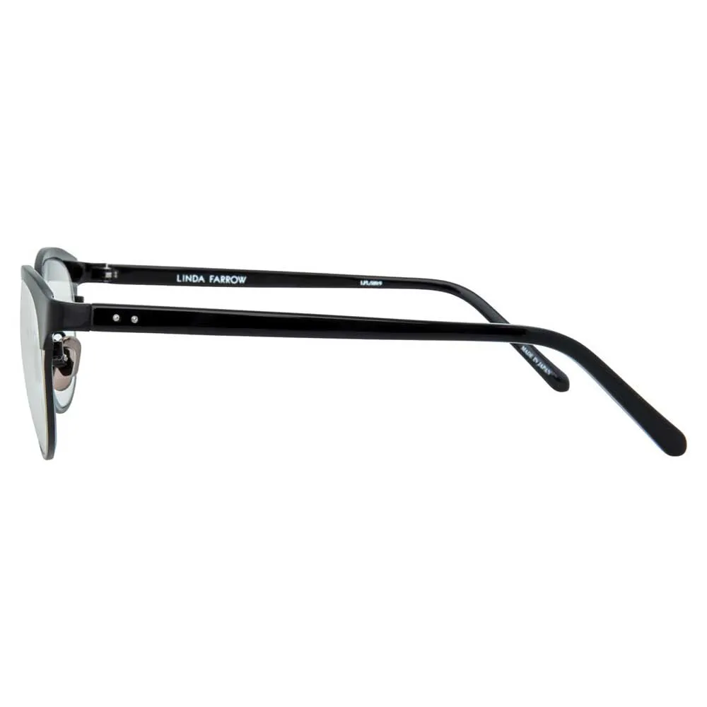 Linda Farrow 589 C9 D-Frame Optical Frame sold by Linda Farrow product image thumbnail 3