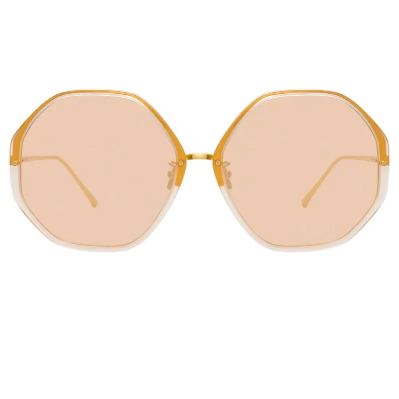 Linda Farrow Alona C6 Oversized Sunglasses sold by Linda Farrow