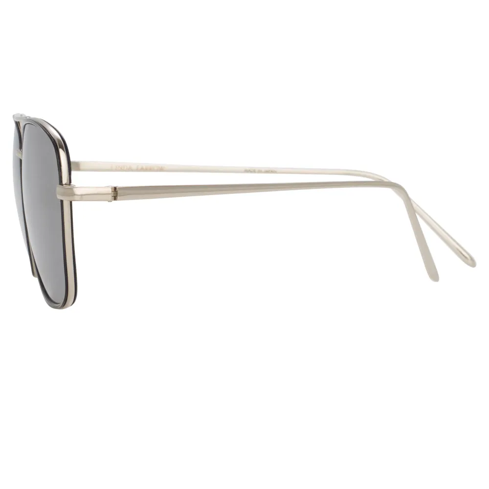 Linda Farrow Curtis C2 Rectangular Sunglasses sold by Linda Farrow product image thumbnail 3