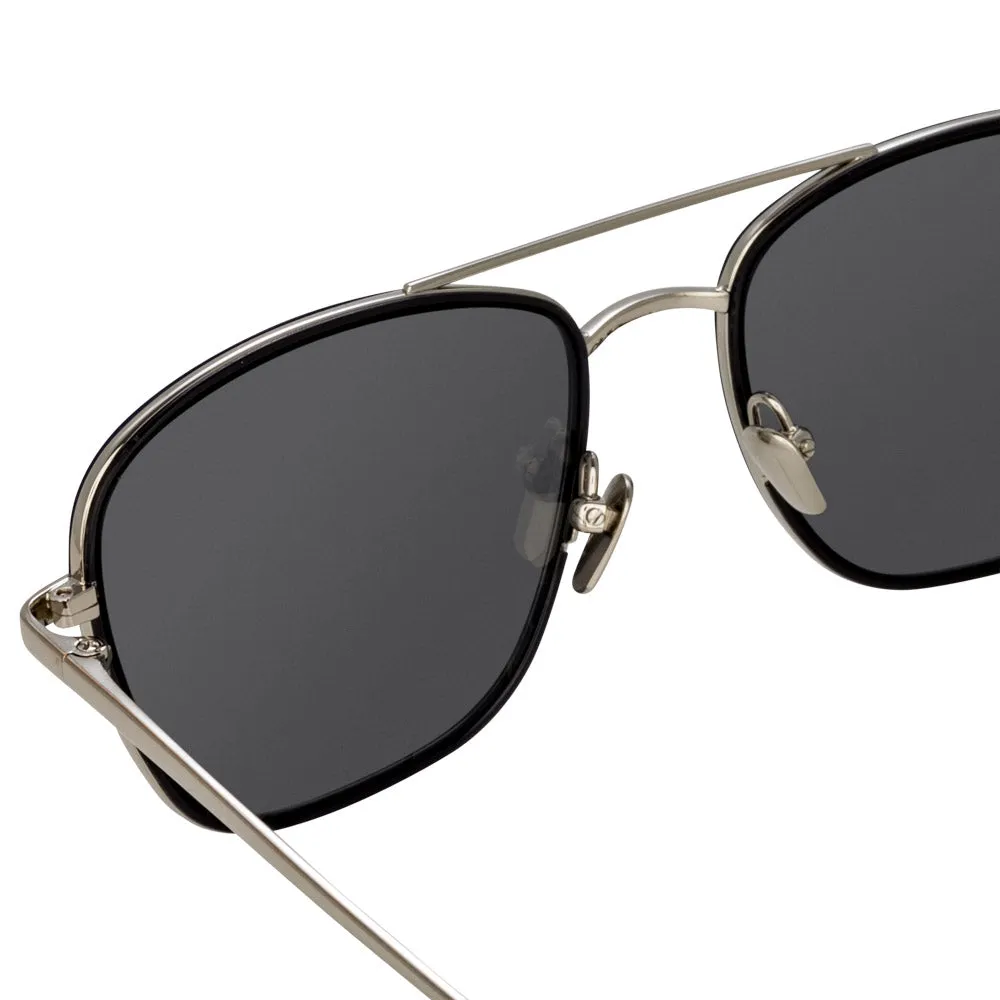 Linda Farrow Curtis C2 Rectangular Sunglasses sold by Linda Farrow product image thumbnail 4