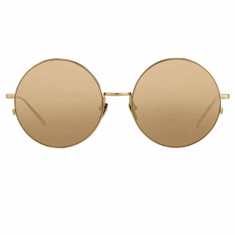 Linda Farrow 343 C2 Round Sunglasses sold by Linda Farrow