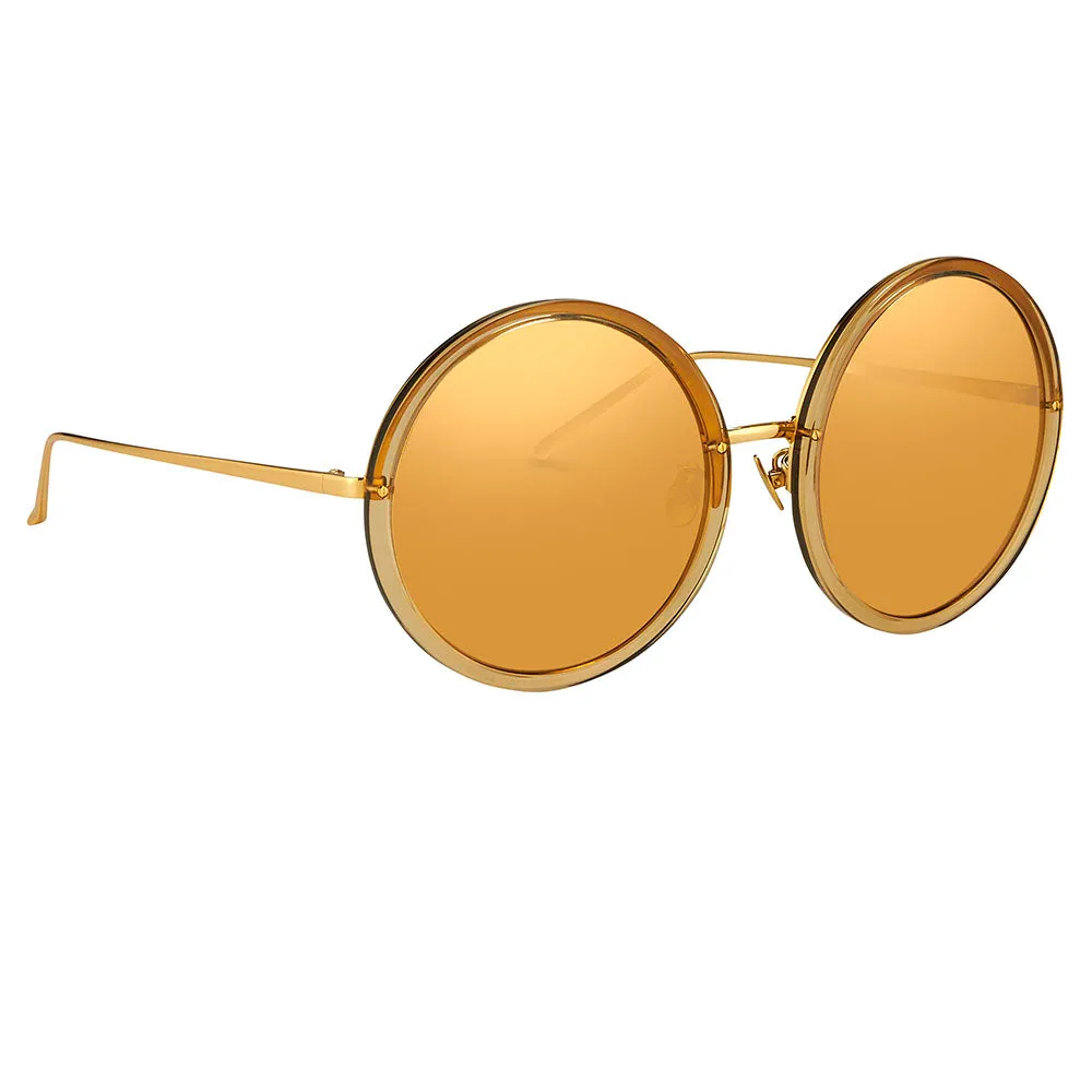 Linda Farrow Kew C13 Round Sunglasses sold by Linda Farrow product image thumbnail 2