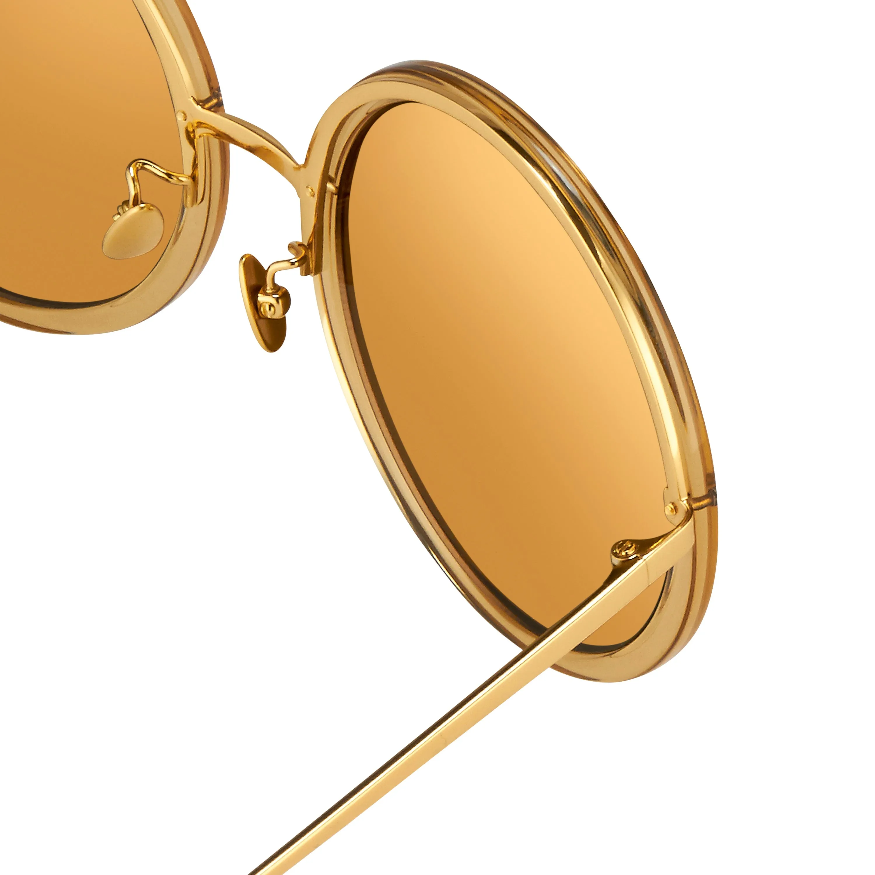 Linda Farrow Kew C13 Round Sunglasses sold by Linda Farrow product image thumbnail 4