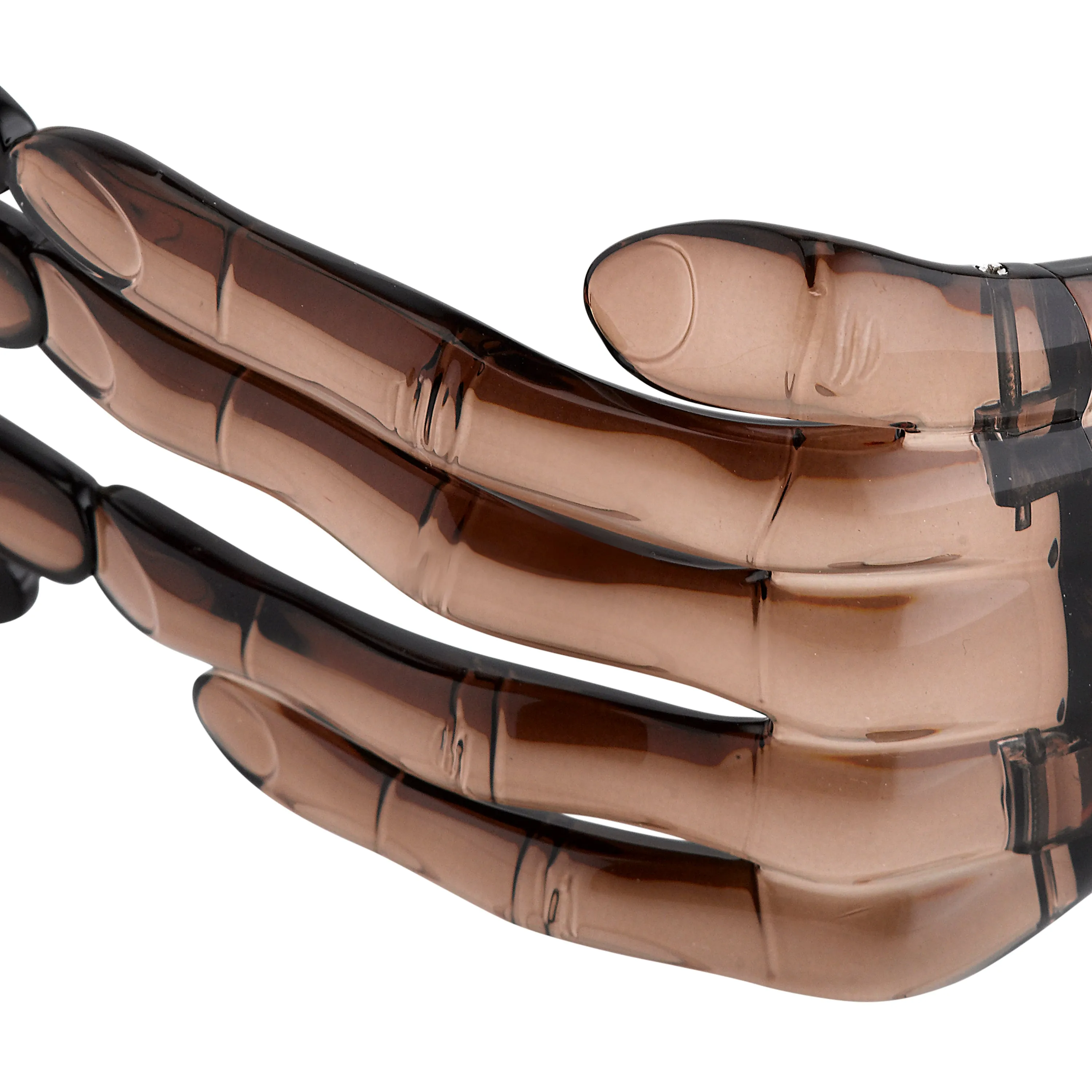 Jeremy Scott Hands Sunglasses in Clear sold by Linda Farrow product image thumbnail 4