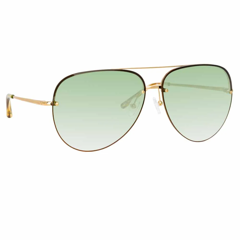Matthew Williamson Clover C2 Aviator Sunglasses sold by Linda Farrow product image thumbnail 2