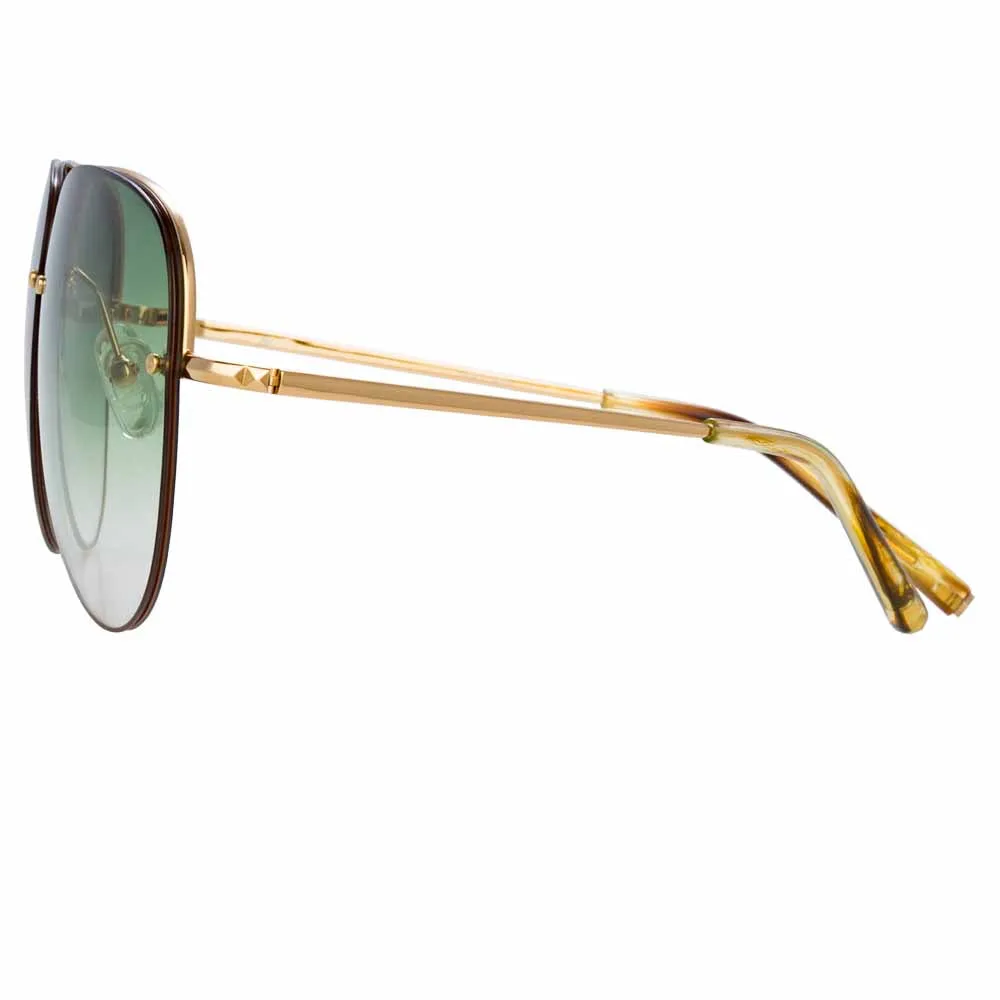 Matthew Williamson Clover C2 Aviator Sunglasses sold by Linda Farrow product image thumbnail 4