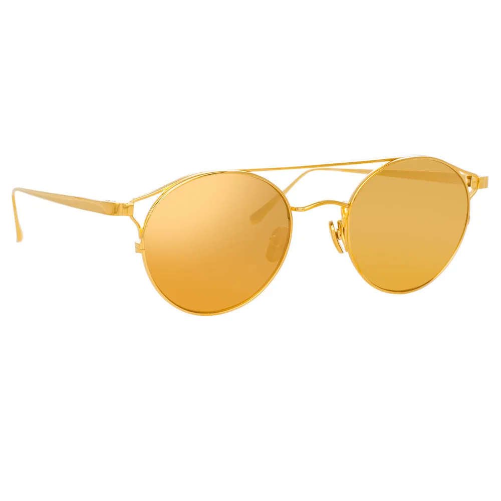 Linda Farrow Ali C1 Oval Sunglasses sold by Linda Farrow product image thumbnail 2