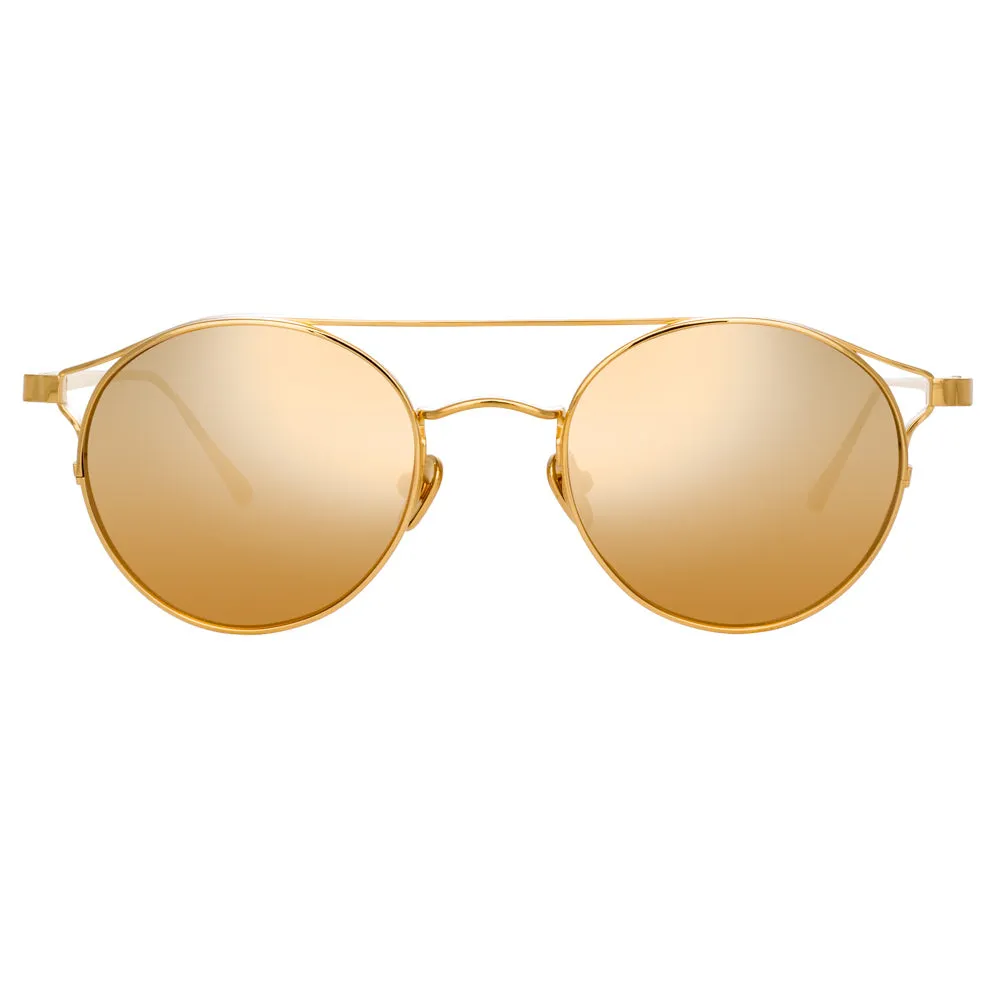 Linda Farrow Ali C1 Oval Sunglasses sold by Linda Farrow