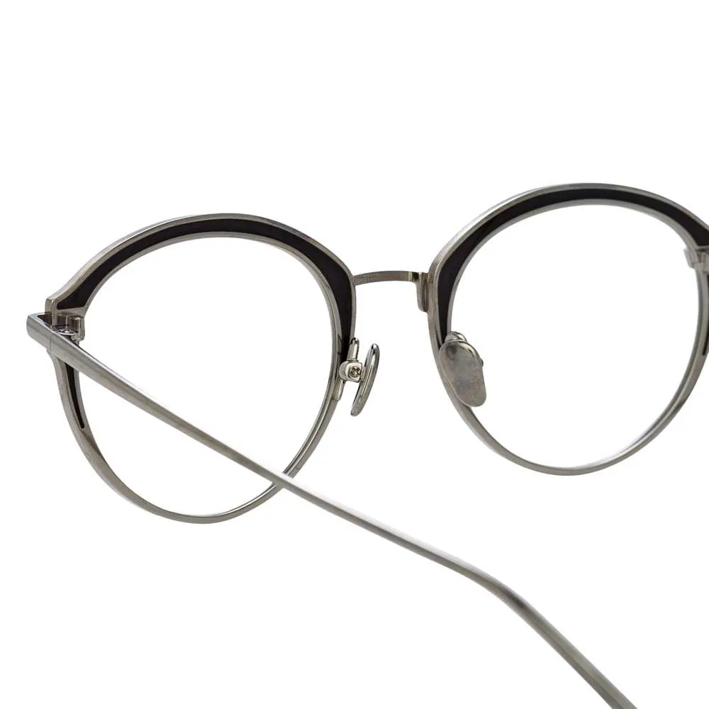 Linda Farrow Stanley C2 Oval Optical Frame sold by Linda Farrow product image thumbnail 4