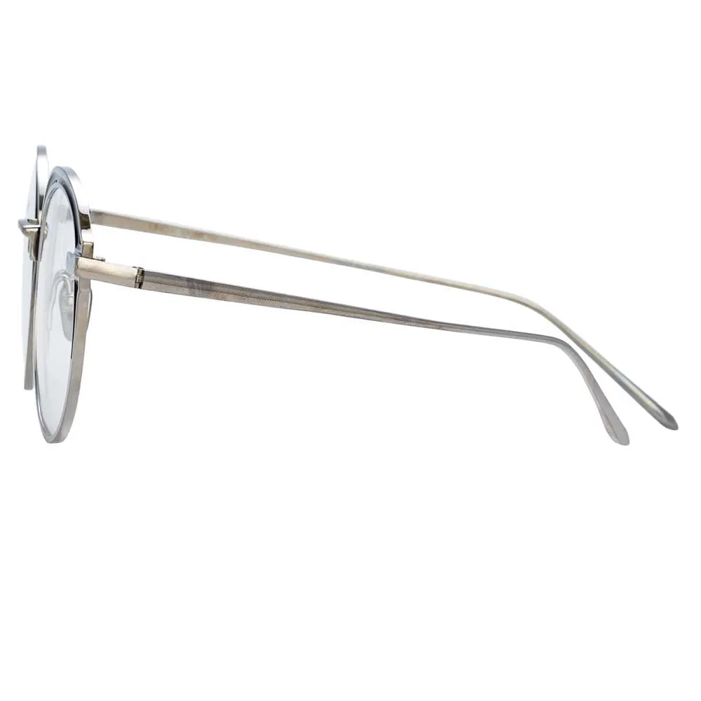 Linda Farrow Stanley C2 Oval Optical Frame sold by Linda Farrow product image thumbnail 3