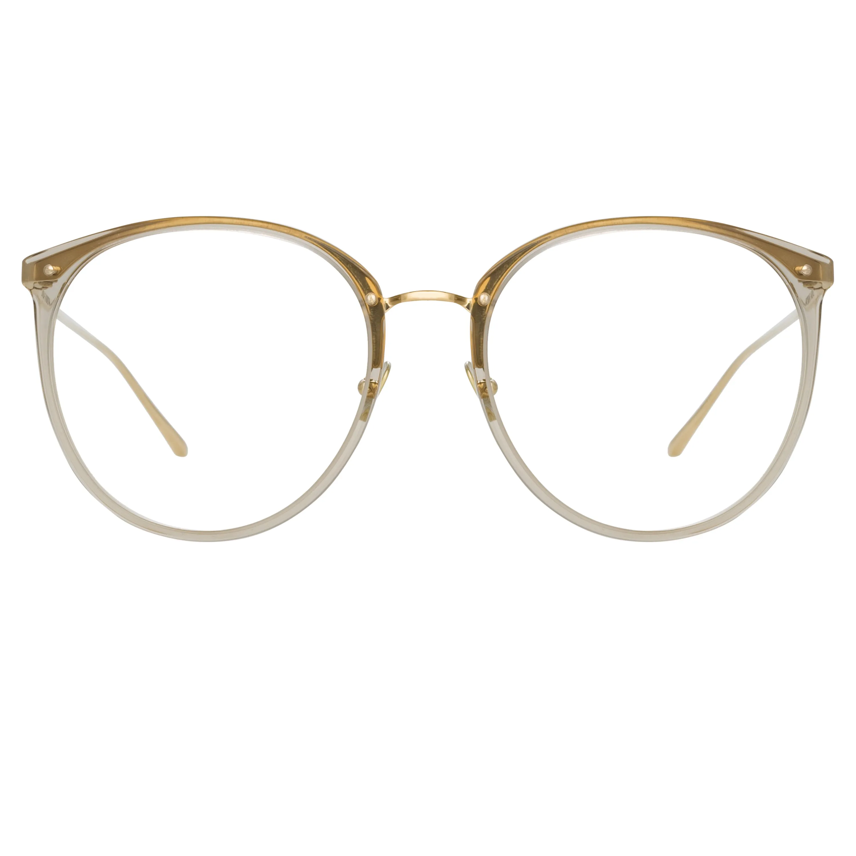 Kings Oversized Optical Frame in Truffle sold by Linda Farrow product image thumbnail 2