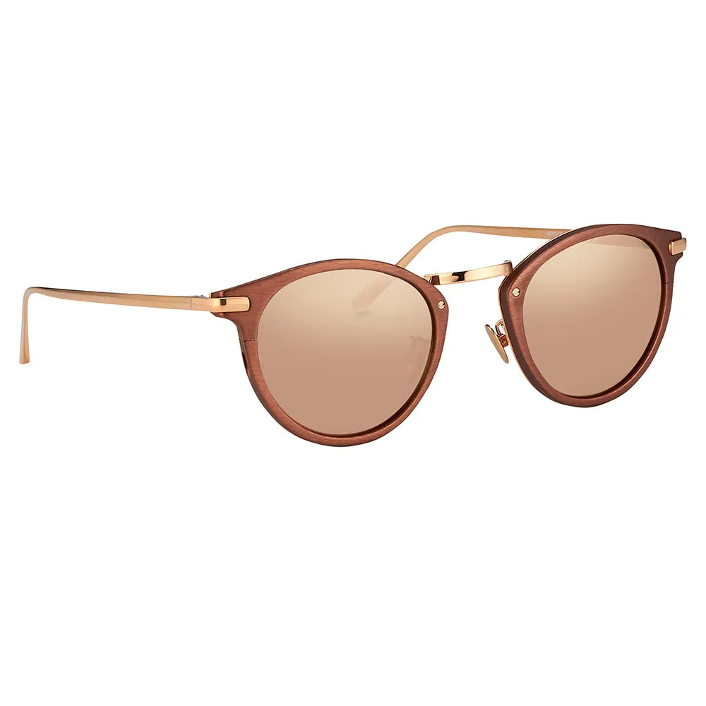 Linda Farrow 512 C4 Oval Sunglasses sold by Linda Farrow product image thumbnail 2