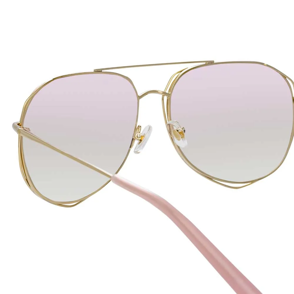 Matthew Williamson Heather C5 Aviator Sunglasses sold by Linda Farrow product image thumbnail 4