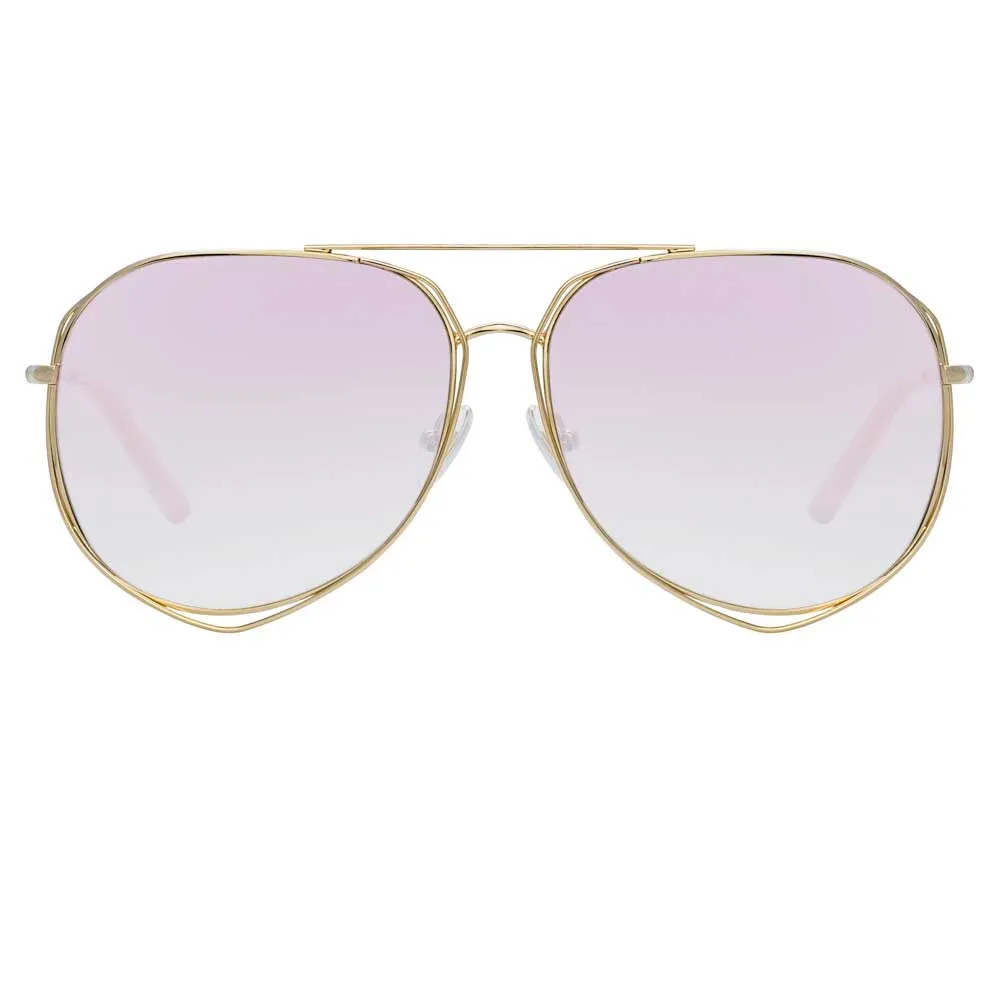 Matthew Williamson Heather C5 Aviator Sunglasses sold by Linda Farrow product image thumbnail 2