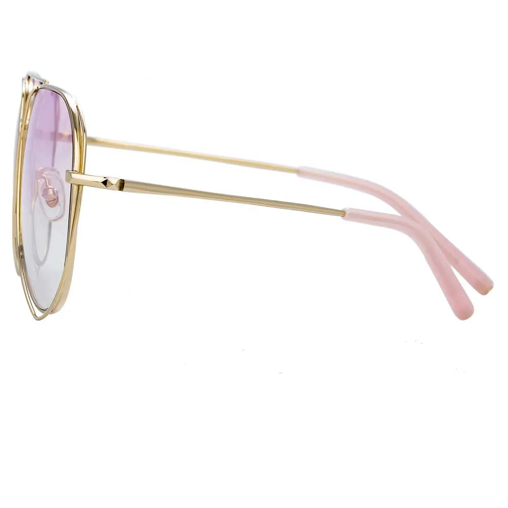 Matthew Williamson Heather C5 Aviator Sunglasses sold by Linda Farrow product image thumbnail 3