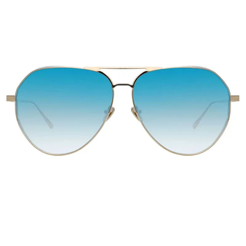Linda Farrow Matheson C7 Aviator Sunglasses sold by Linda Farrow