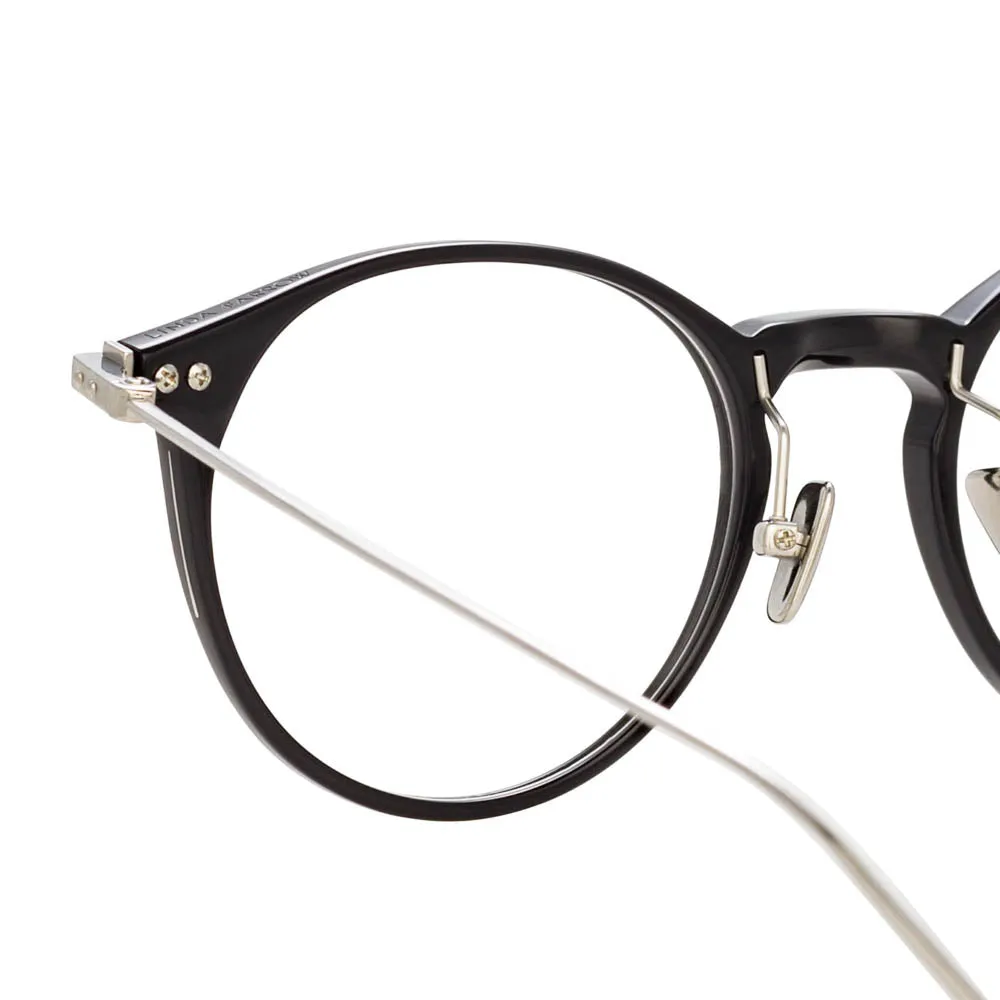 Linda Farrow Linear Chevron A C2 Oval Optical Frame sold by Linda Farrow product image thumbnail 3